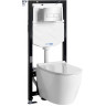 Система инсталляции с унитазом WASSERKRAFT ALLER 10TLT.010.ME.CH03.H002